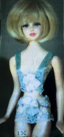 #51 D13P1 AMBER, LACE COLLECTION, DOLL 13 (D13)