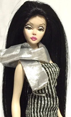 #107 D1AP28 LACE, THE FASHION DOLL, LACE COLLECTION, DOLL ONE (D1) WIGS