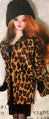 #107 D1AP28 LACE, THE FASHION DOLL, LACE COLLECTION, DOLL ONE (D1) WIGS