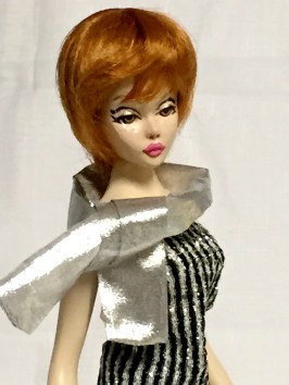 #107 D1AP28 LACE, THE FASHION DOLL, LACE COLLECTION, DOLL ONE (D1) WIGS