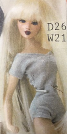 #86 D26P2 KISS, LACE COLLECTION, DOLL 26 (D26)