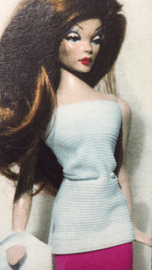 #89D27P2 BLUSH, LACE COLLECTION, DOLL 27 (D27)