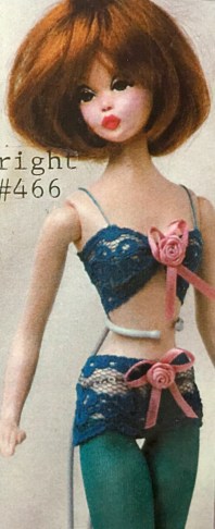 #24 D2P7 BERRIE, LACE COLLECTION, DOLL TWO (D2)