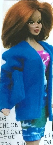 #41 D8P2 CHLOE, LACE COLLECTION, DOLL 8 (D8)