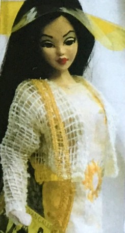 #44 D9P3 PEARL, LACE COLLECTION, DOLL 9 (D9)