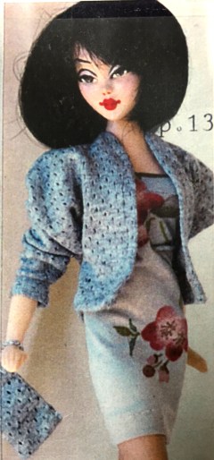 #44 D9P3   PEARL, LACE COLLECTION, DOLL 9 (D9)